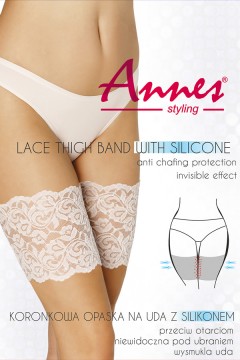 Повязки-бандалетки с силиконовыми резинками  ANNES Lace Thigh Band