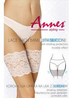 Повязки-бандалетки с силиконовыми резинками  ANNES Lace Thigh Band