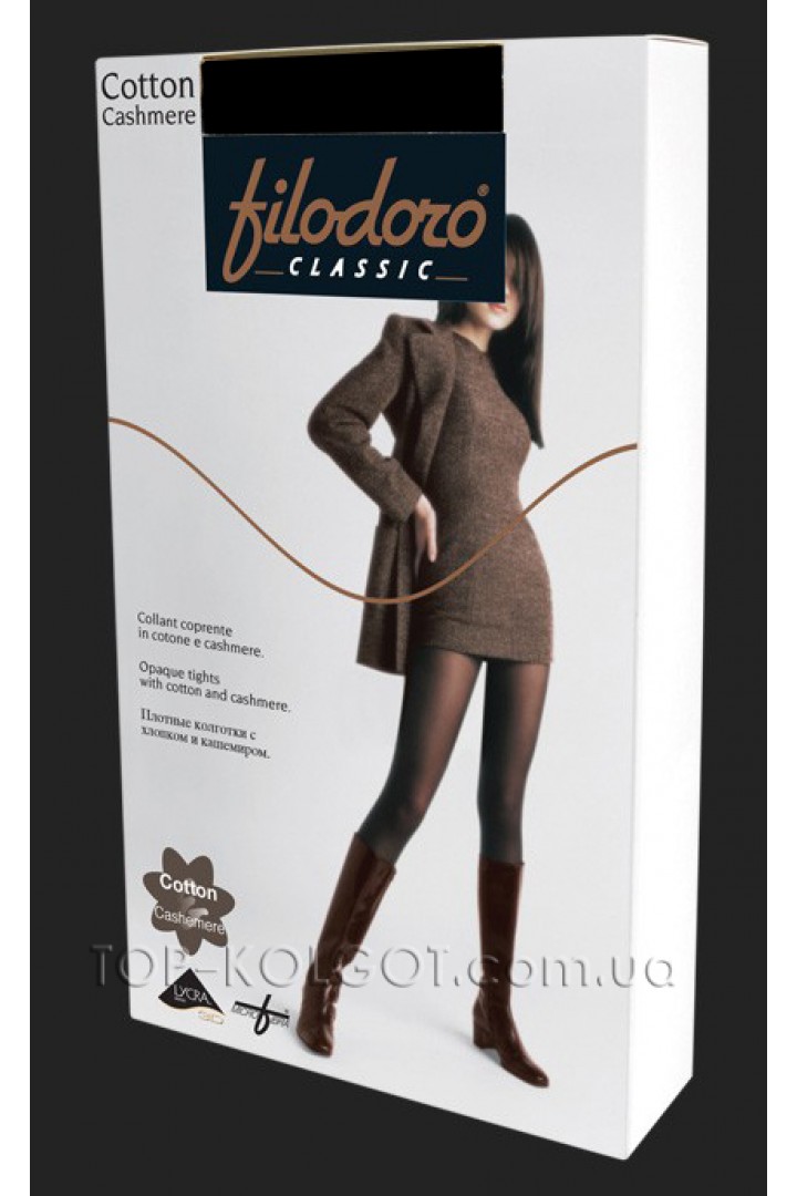 Колготки тёплые FILODORO Cotton Cashmere