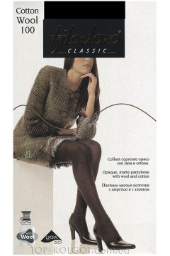 Тёплые колготы FILODORO Cotton Wool 100