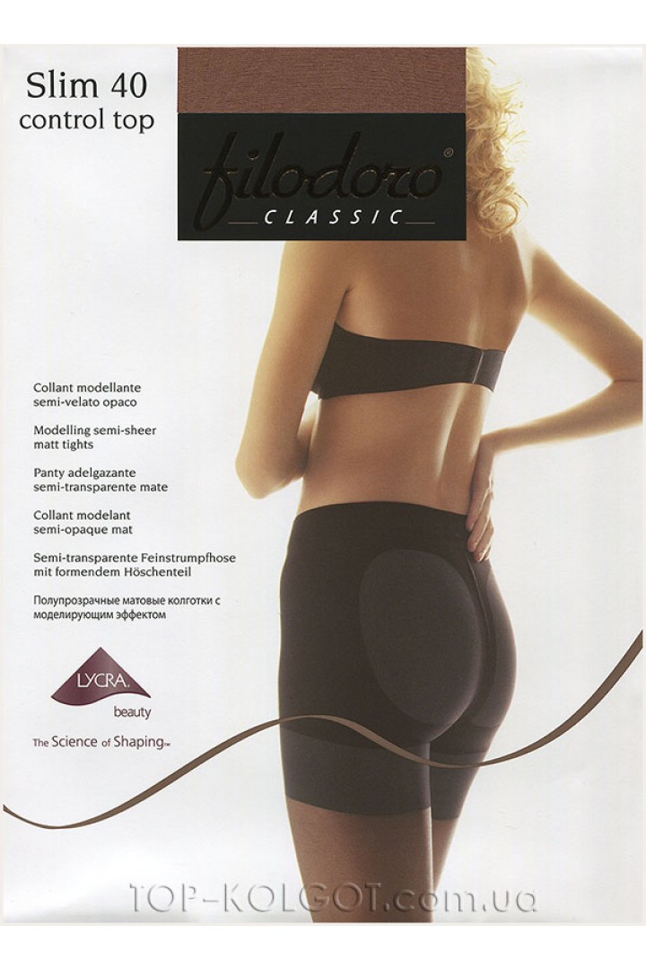 FILODORO Slim 40 control top