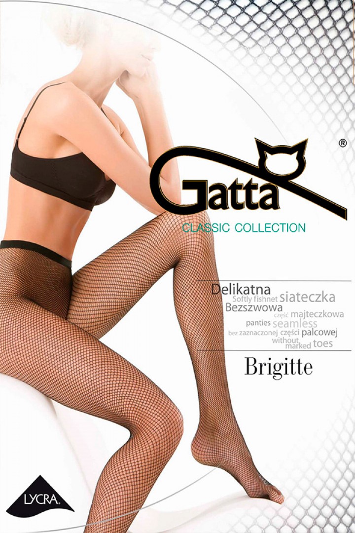 Колготки в середню сітку GATTA Brigitte 01