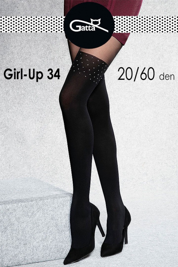 Колготки с имитацией ботфортов GATTA Girl-Up 34
