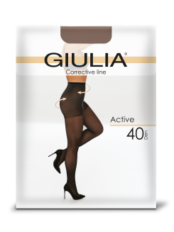 Колготки с корректирующими шортиками оптом GIULIA Active 40