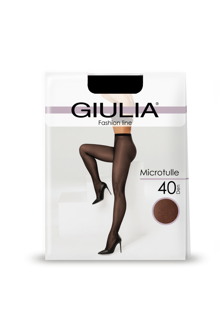 Колготки в сетку "тюль" оптом GIULIA Microtulle 40