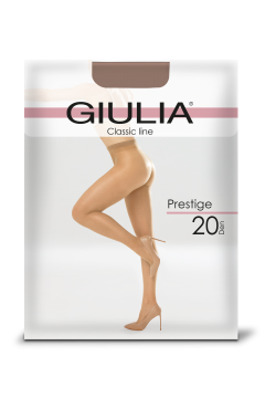 Шелковистые колготки без шортиков GIULIA Prestige 20