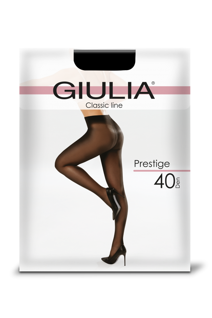 Шелковистые колготки без шортиков GIULIA Prestige 40