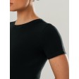 Жіноча футболка з мікрофібри оптом GIULIA Crop T-Shirt