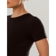 Жіноча футболка з мікрофібри оптом GIULIA Crop T-Shirt