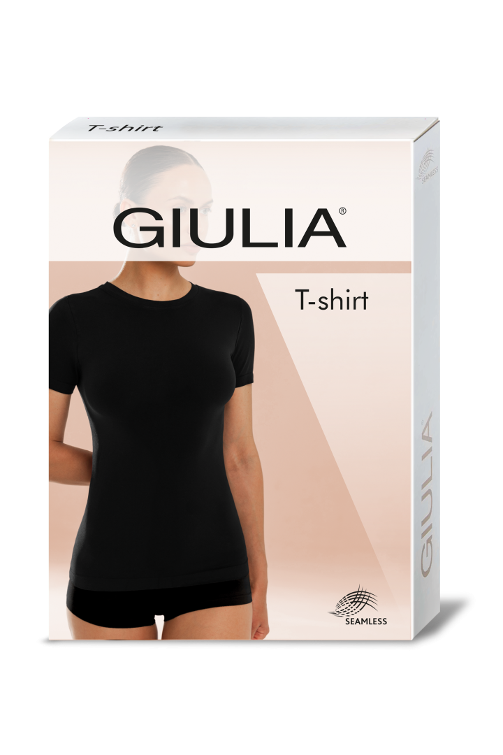 Жіноча футболка з мікрофібри оптом GIULIA Crop T-Shirt
