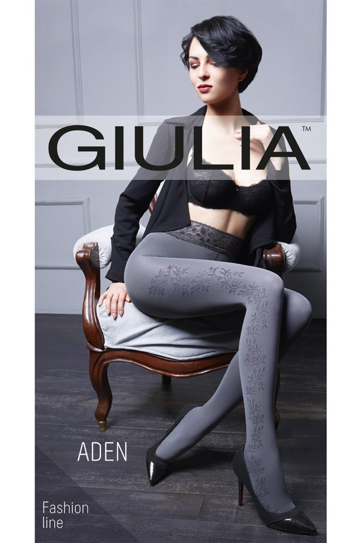 Колготки с силиконовым поясом GIULIA Aden 120 model 2