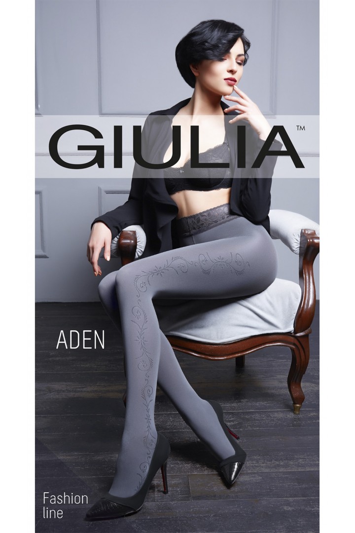 Колготки с силиконовым поясом GIULIA Aden 120 model 3