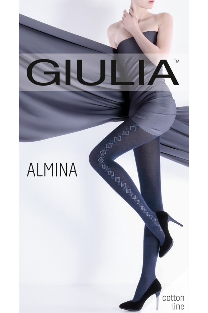 Теплі колготки з візерунком GIULIA Almina 200 model 1