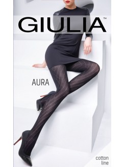 Колготки теплые с узором GIULIA Aura 120 model 1