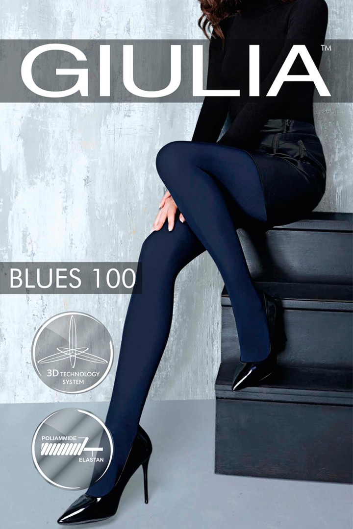 Колготки из микрофибры GIULIA Blues 100