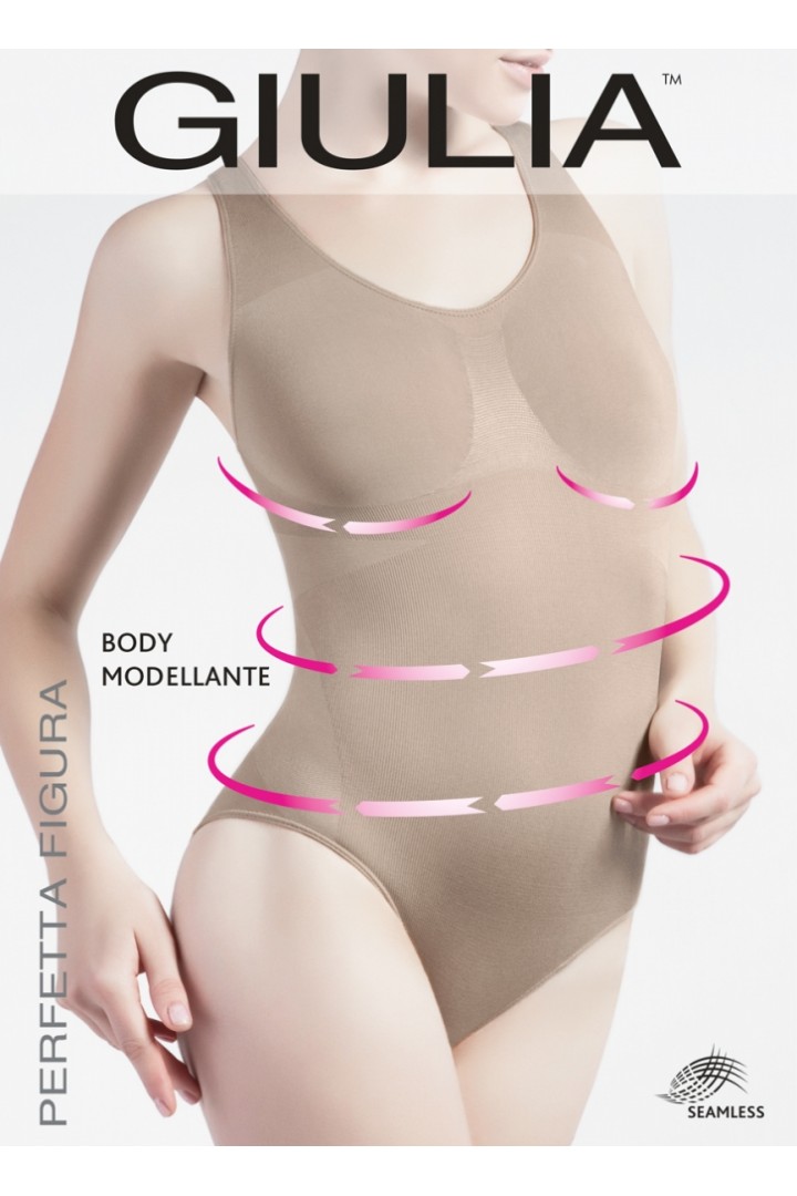 Жіноче моделюючий, безшовний боді GIULIA Body Modellante