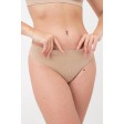 Женские бесшовные трусики-бразилиана в "рубчик" GIULIA Brasilian Briefs Rib