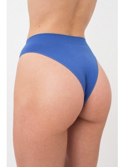Жіночі безшовні трусики-бразиліана в рубчик GIULIA Brasilian Briefs Rib