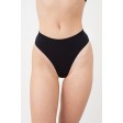 Женские бесшовные трусики-бразилиана в "рубчик" GIULIA Brasilian Briefs Rib
