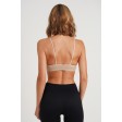 Бесшовный топ в рубчик на тонких бретельках GIULIA Cami Top Rib