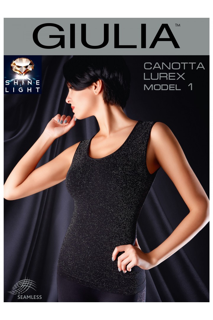 Женская майка GIULIA Canotta Lurex model 1