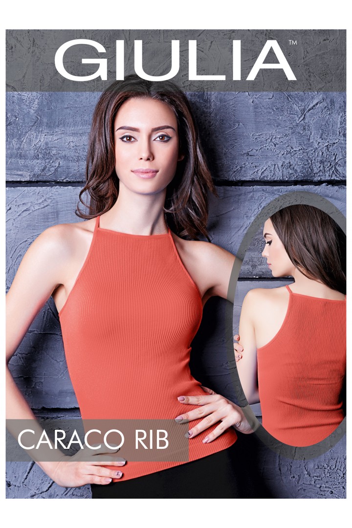 Безшовна майку GIULIA Caraco RIB model 1