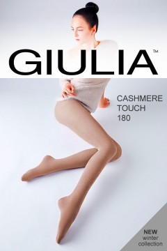 Теплі колготки з віскози з ефектом кашеміру GIULIA Cashmere Touch 180