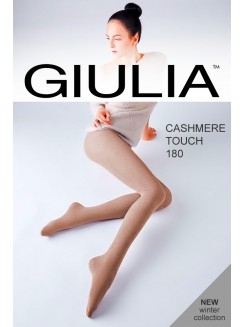 Теплые колготки из вискозы с эффектом кашемира GIULIA Cashmere Touch 180