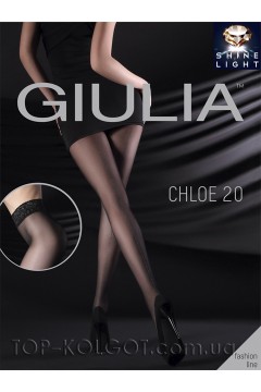 Колготки с силиконовым поясом GIULIA Chloe 20 model 1
