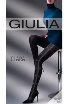 Колготки теплі з візерунком  GIULIA Clara 200 model 1