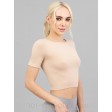 Женская футболка из микрофибры оптом GIULIA Crop T-Shirt