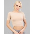 Женская футболка из микрофибры оптом GIULIA Crop T-Shirt
