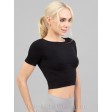 Женская футболка из микрофибры оптом GIULIA Crop T-Shirt