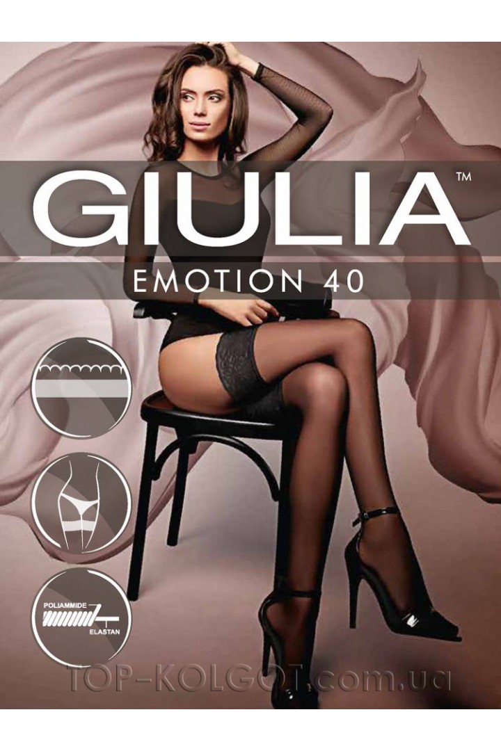 Чулки GIULIA Emotion 40