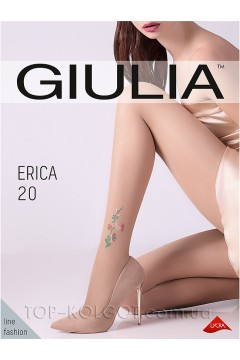 Тонкие колготки с узором GIULIA Erica 20 model 2