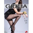 Тонкие прозрачные колготки с сердечками GIULIA Eva 20 model 1