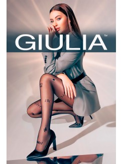 Колготки с вышитым узором GIULIA Fashionista 40 model 7