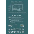 Колготки с вышитой надписью GIULIA Fashionista 40 model 8