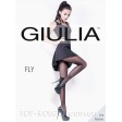 Тонкие колготки с узором-тату GIULIA Fly 20 model 60