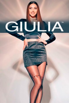 Колготки с цветным узором GIULIA Foxy 20 model 1