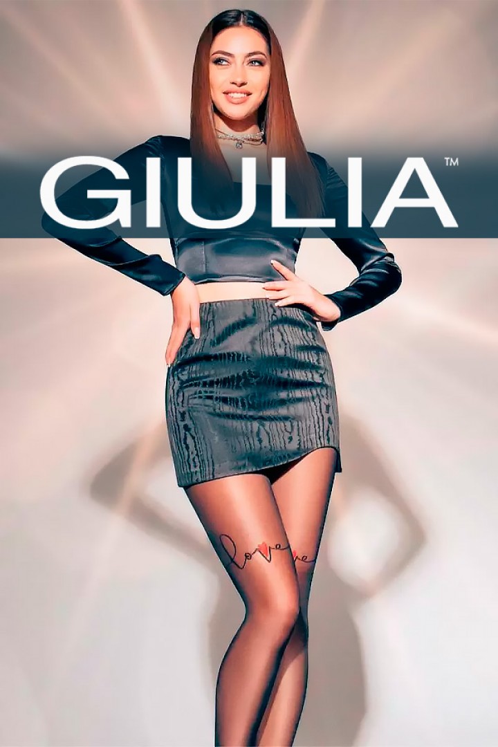 Колготки с цветным узором GIULIA Foxy 20 model 1