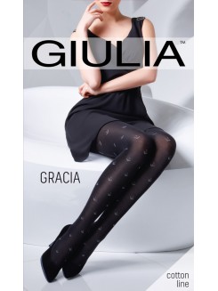 Колготки теплі з візерунком GIULIA Gracia 150 model 1