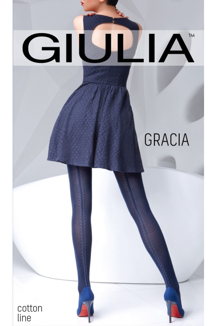 Колготки теплі з візерунком  GIULIA Gracia 150 model 2