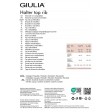 Безшовний спортивний топ у "рубчик" GIULIA Halter Top Rib