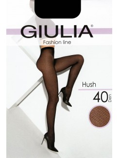 Колготки із візерунком у сітку GIULIA Hush 40 model 6