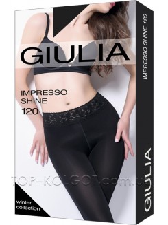  Колготки з силіконовим поясом GIULIA Impresso Shine 120