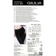  Колготки з силіконовим поясом GIULIA Impresso Shine 120
