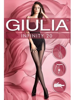 Шелковистые колготки без шортиков GIULIA Infinity 20