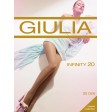Шелковистые колготки без шортиков GIULIA Infinity 20