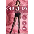 Прозрачные матовые колготки  GIULIA Infinity 40